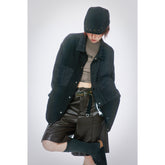 Unisex Jacket Spring and Autumn Retro Patchwork Jacket